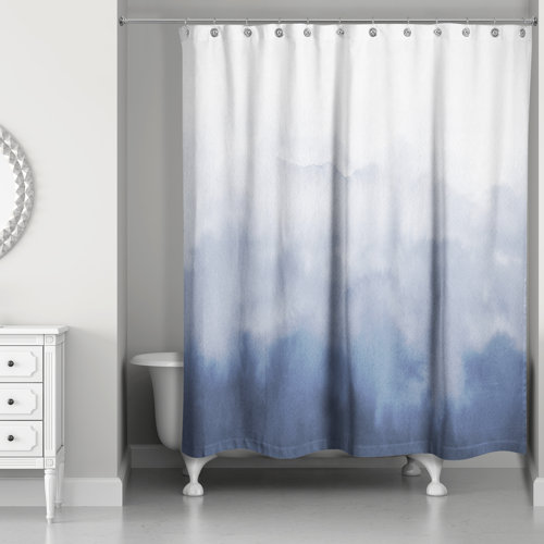 Ivy Bronx Cinda Abstract Shower Curtain Wayfair